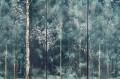 Fototapeta artystyczny las Wall&Deco WDJA2502 J’Aime Beaucoup Contemporary 2025