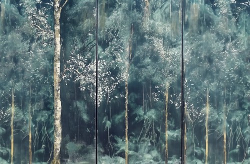 Fototapeta artystyczny las Wall&Deco WDJA2502 J’Aime Beaucoup Contemporary 2025