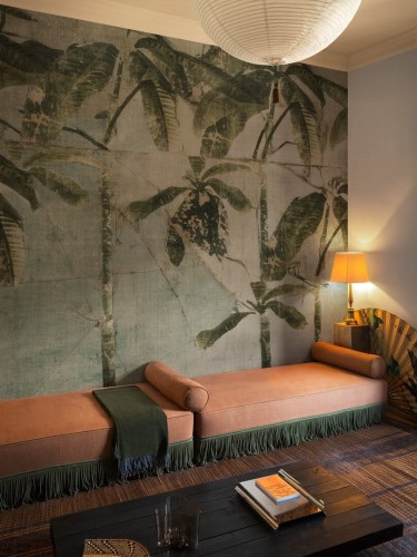 Fototapeta bananowce Wall&Deco WDLA2501 La Aldaba Contemporary 2025