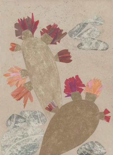 Fototapeta kaktusy Wall&Deco WDLG2502 Le Gardien De Mon Jardin Contemporary 2025