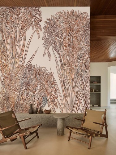 Fototapeta nowoczesne kwiaty Wall&Deco WDLI2501 Lilly Contemporary 2025