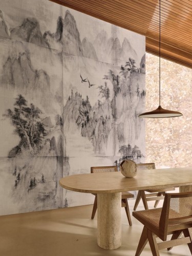 Fototapeta krajobraz w azjatyckim stylu Wall&Deco WDMM2501 Morning Mist Contemporary 2025