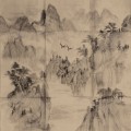 Fototapeta krajobraz w azjatyckim stylu Wall&Deco WDMM2502 Morning Mist Contemporary 2025