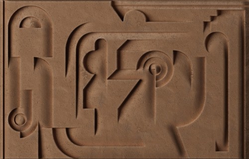 Fototapeta relief kamienny Wall&Deco WDMV2502 Metavision Contemporary 2025