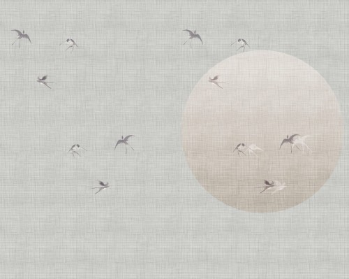 Fototapeta jaskółki Wall&Deco WDND2502 A New Day Contemporary 2025