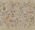 Fototapeta w stylu chinoiserie Wall&Deco WDOG2502 Oriental Gold Contemporary 2025