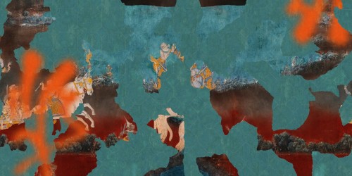 Fototapeta w eklektycznym stylu Wall&Deco WDOV2502 Overlap Contemporary 2025