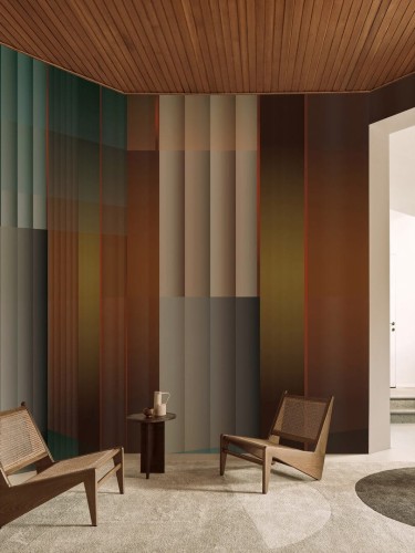 Fototapeta nowoczesna z efektem 3D Wall&Deco WDPT2501 Parallel Tinct Contemporary 2025