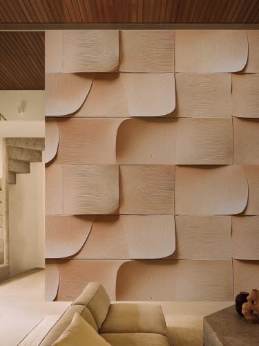 Fototapeta geometryczna z efektem 3D Wall&Deco WDSC2501 Scaglie Contemporary 2025