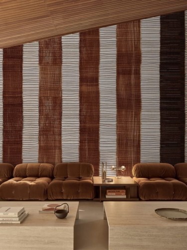 Fototapeta materiałowe pasy Wall&Deco WDTR2501 Tracciantenew Contemporary 2025