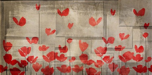 Fototapeta artystyczne kwiaty Instabilelab Loveday 03 Memories