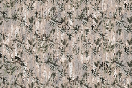 Fototapeta dżungla Instabilelab Primati 03 Memories