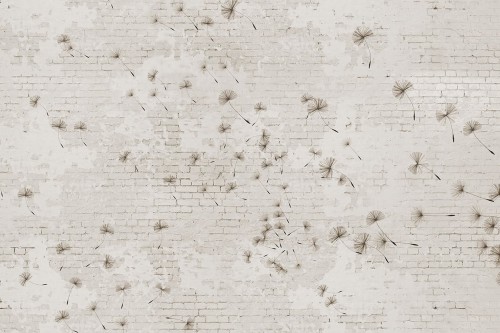 Fototapeta dmuchawce i cegła Instabilelab Soffio 03  Memories