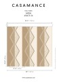 Tkanina haftowana Casamance 41840126 Mesa West Dream