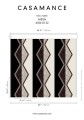 Tkanina haftowana Casamance 41840232 Mesa West Dream