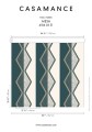 Tkanina haftowana Casamance 41840351 Mesa West Dream