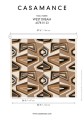 Tkanina haftowana retro Casamance 43780123 West Dream