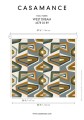 Tkanina haftowana retro Casamance 43780289 West Dream