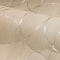 Tapeta fornir i metaliczne linie Casamance 71761630  Splendeur Traversee
