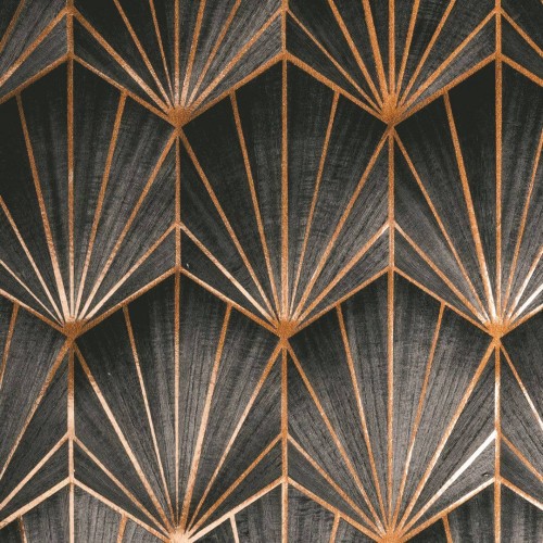 Tapeta fornir ze wzorem art-deco Casamance 71772140  Mythique Traversee