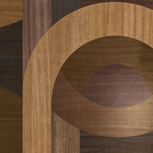 Tapeta fornir geometryczna art-deco Casamance 71780331 Traversee