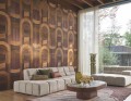 Tapeta fornir geometryczna art-deco Casamance 71780331 Traversee