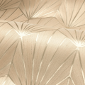 Tapeta naturalna ze wzorem w stylu art-deco Casamance 71815137 Majesté Traversee