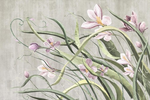 Fototapeta kwiaty i liście Lorenso TPA 0125 0123 01 Arlo