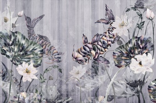 Fototapeta artystyczny podwodny świat Lorenso TPA 0125 0124 02 Aqual