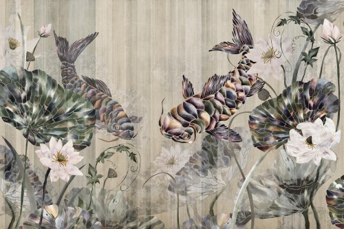 Fototapeta artystyczny podwodny świat Lorenso TPA 0125 0124 03 Aqual