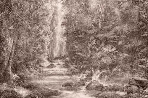 Fototapeta krajobraz natury w stylu vintage Lorenso TPA 0125 0135 04 Mossy