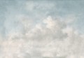 Fototapeta chmury w stylu vintage Rebel Walls R20921 Vintage Clouds Blue Hot Pops