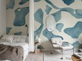 Fototapeta abstrakcyjne kształty Rebel Walls R21159 Abstract Motifs Blue Hot Pops