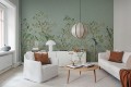Fototapeta botaniczna Rebel Walls R21195 Songbird Mural Green Hot Pops