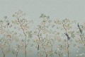 Fototapeta botaniczna Rebel Walls R21195 Songbird Mural Green Hot Pops