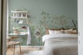 Fototapeta botaniczna Rebel Walls R21195 Songbird Mural Green Hot Pops