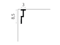 Listwa karniszowa QL024 Mardom Decor - wys. 8,5cm
