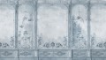 Fototapeta natura w panelach Rebel Walls R20326 Poetic Panels Blue Poetic