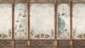 Fototapeta natura w panelach Rebel Walls R20328 Poetic Panels Vintage Poetic