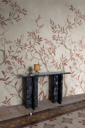 Fototapeta drzewa Rebel Walls R20345 Branches of Dreams Rust Poetic