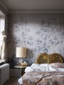 Fototapeta owoce i bujna roślinność Rebel Walls R20346 Pome Greenery Blue Poetic