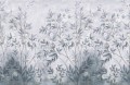 Fototapeta owoce i bujna roślinność Rebel Walls R20346 Pome Greenery Blue Poetic