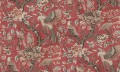 Fototapeta botaniczna z drapieżnymi ptakami Rebel Walls R20968 Wings in Bloom Red Poetic