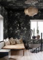 Fototapeta romantyczne kwiaty Rebel Walls R20988 Poetic Flora Black Poetic
