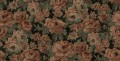 Fototapeta kwiaty róże vintage Rebel Walls R21010 Eternal Blossoms Black Poetic