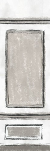 Mural inspirowany antycznymi ścianami śródziemnomorskich pałaców Elitis VP 961 05 Disegno Ortigia