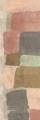 Mural abstrakcyjny na splocie z rafii Elitis VP 964 01 Palette Atelier D'artiste II