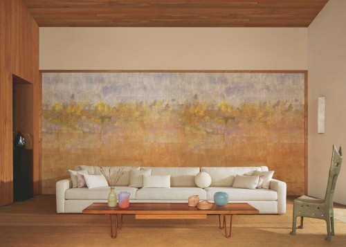 Mural w impresjonistycznym stylu Elitis VP 966 01 Solstice Atelier D'artiste II