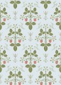 Tapeta roślinny ornament z truskawkami Cole & Son 127/2009 Strawberry Classics Collection Vol.I