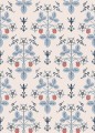 Tapeta roślinny ornament z truskawkami Cole & Son 127/2010 Strawberry Classics Collection Vol.I
